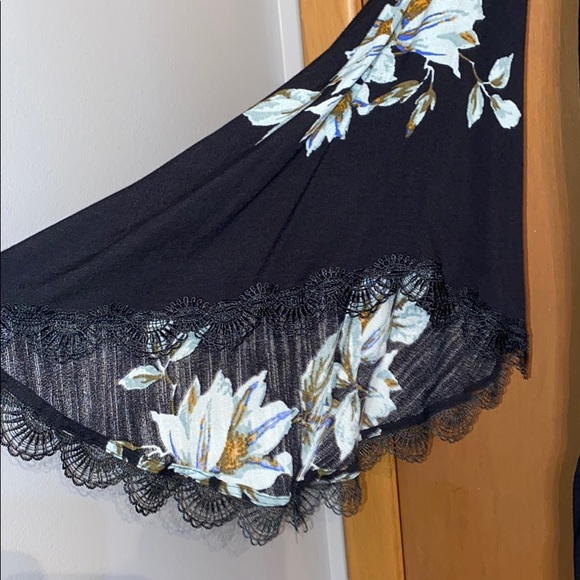 Free People Navy Floral Dress - Picture 2 of 7